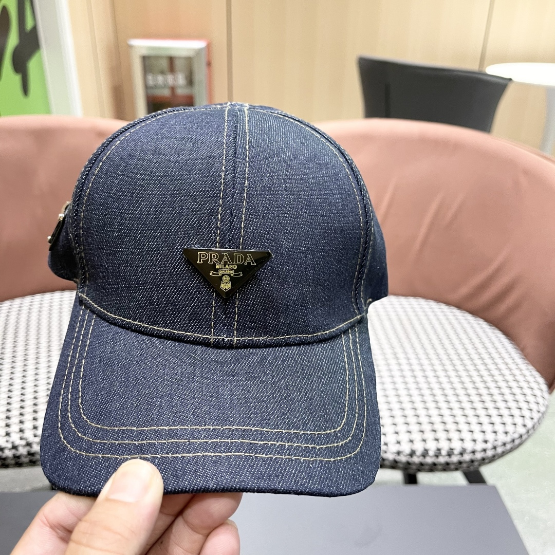 【普拉达】Prada 25春夏新款大牌棒球帽，渔夫帽，显脸小 大牌款超好搭配，赶紧入手！