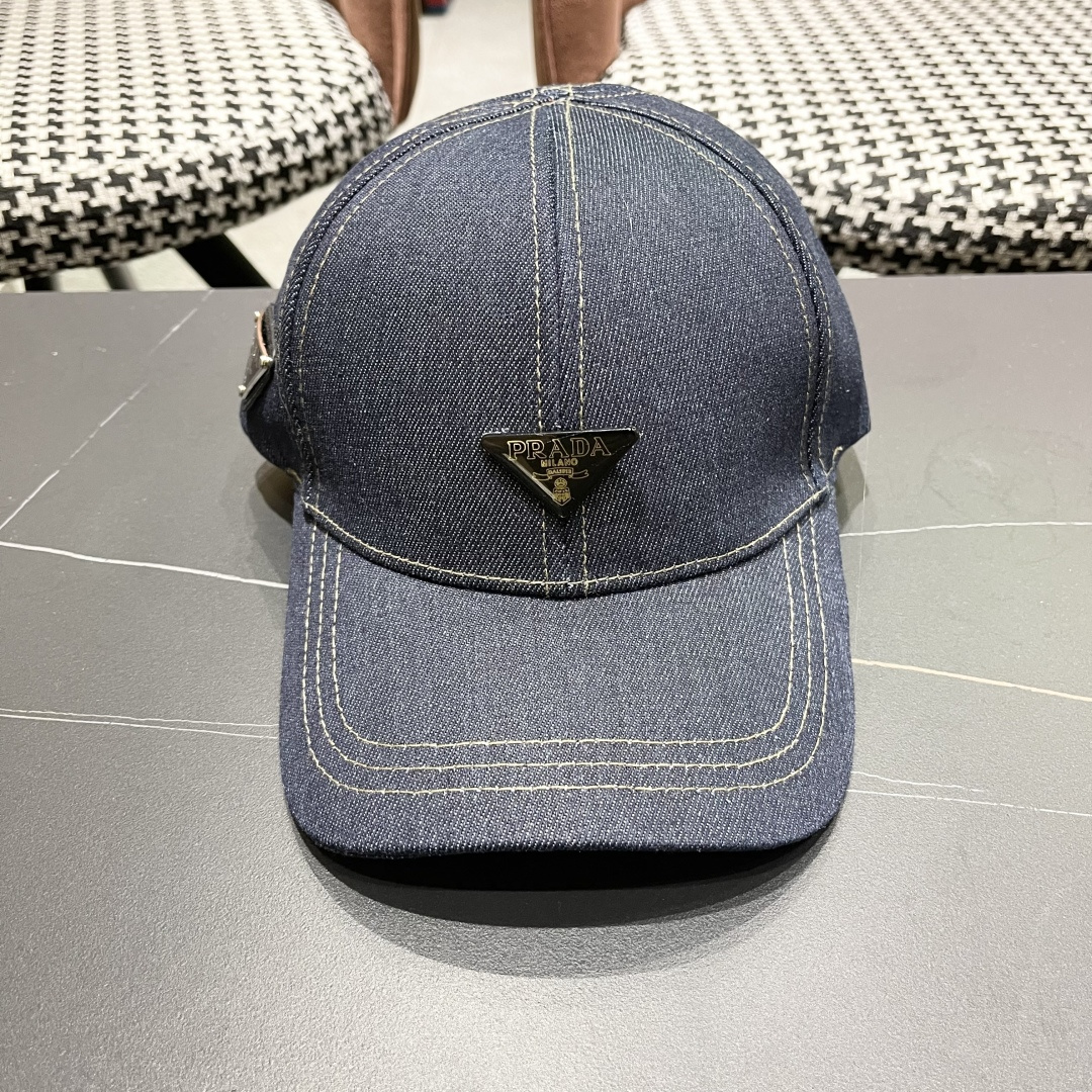 【普拉达】Prada 25春夏新款大牌棒球帽，渔夫帽，显脸小 大牌款超好搭配，赶紧入手！