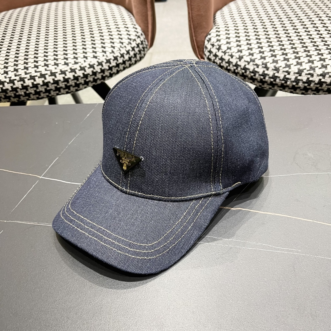 【普拉达】Prada 25春夏新款大牌棒球帽，渔夫帽，显脸小 大牌款超好搭配，赶紧入手！