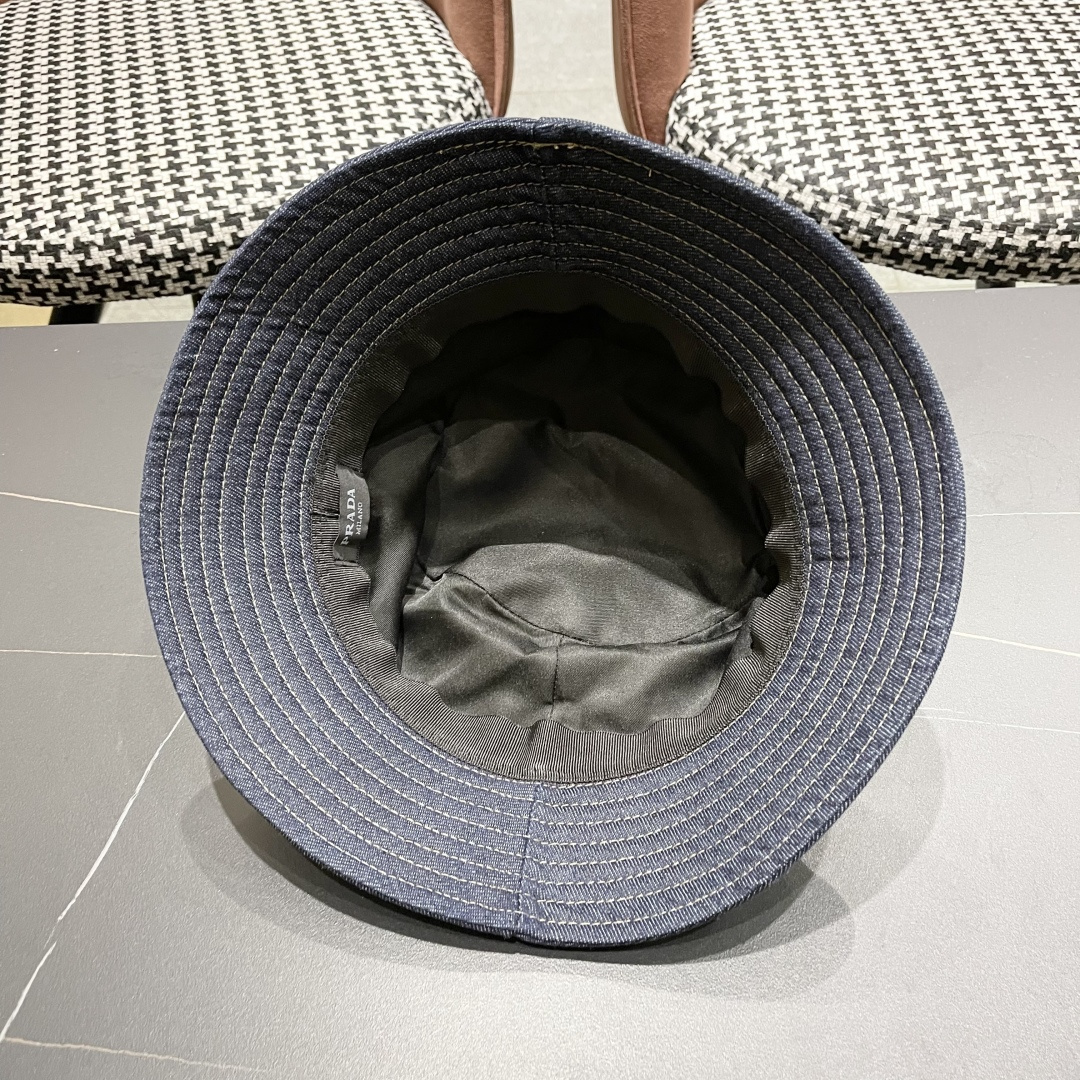 【普拉达】Prada 25春夏新款大牌棒球帽，渔夫帽，显脸小 大牌款超好搭配，赶紧入手！