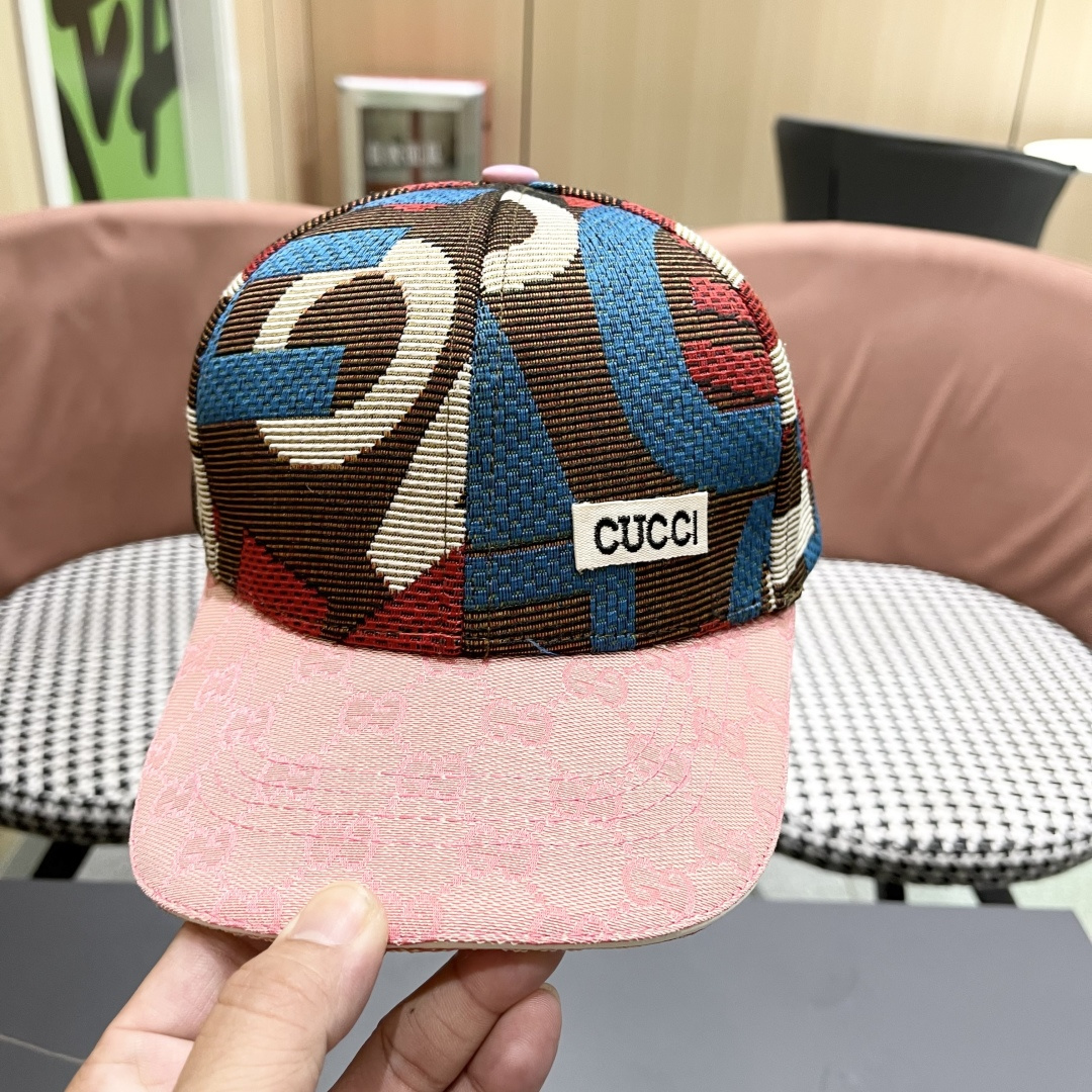  古奇棒球帽♥️GUCCI🧢官网新品，2025棒球帽，原单品质火爆来袭 🔥🎩 工艺非常精美 高档大气上档