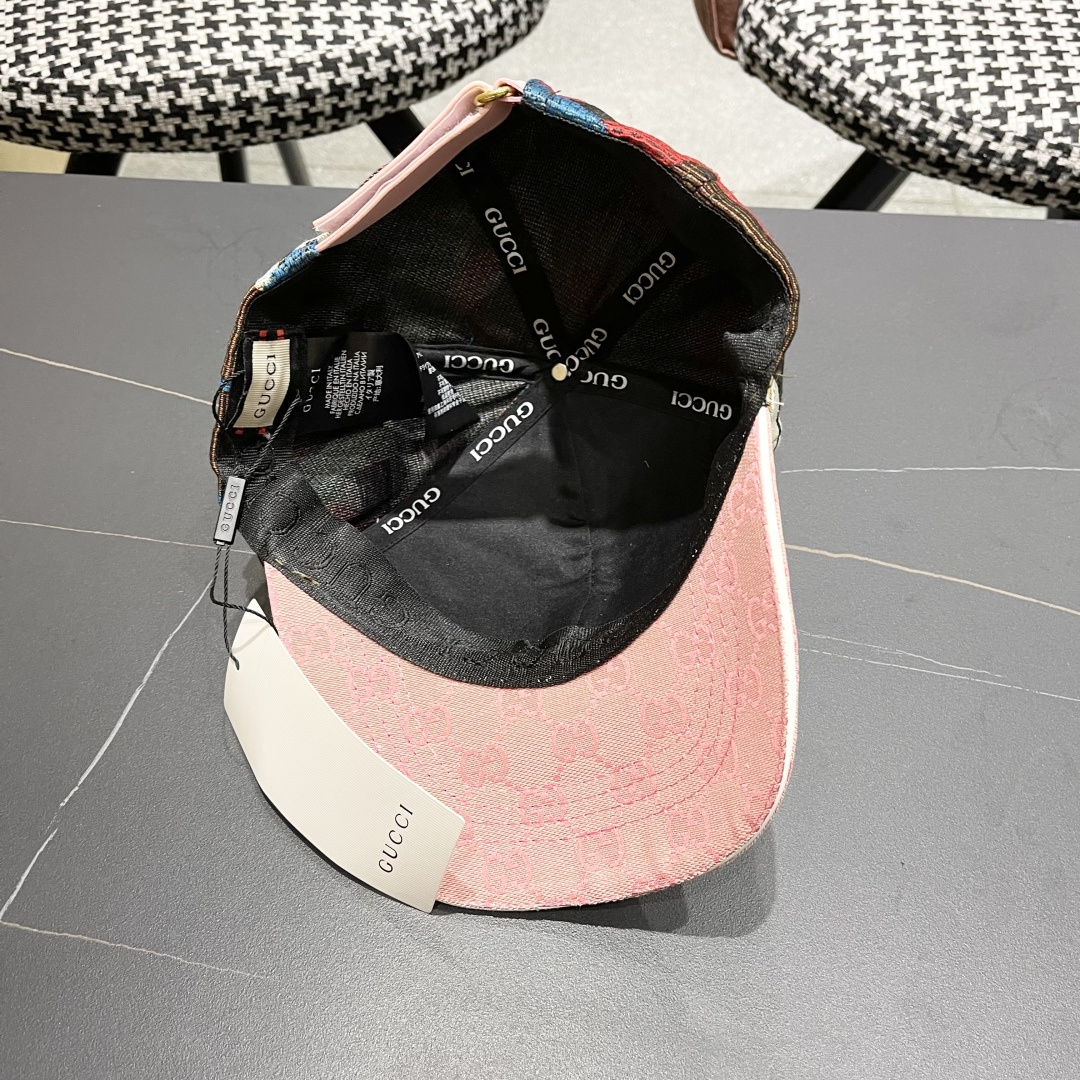  古奇棒球帽♥️GUCCI🧢官网新品，2025棒球帽，原单品质火爆来袭 🔥🎩 工艺非常精美 高档大气上档