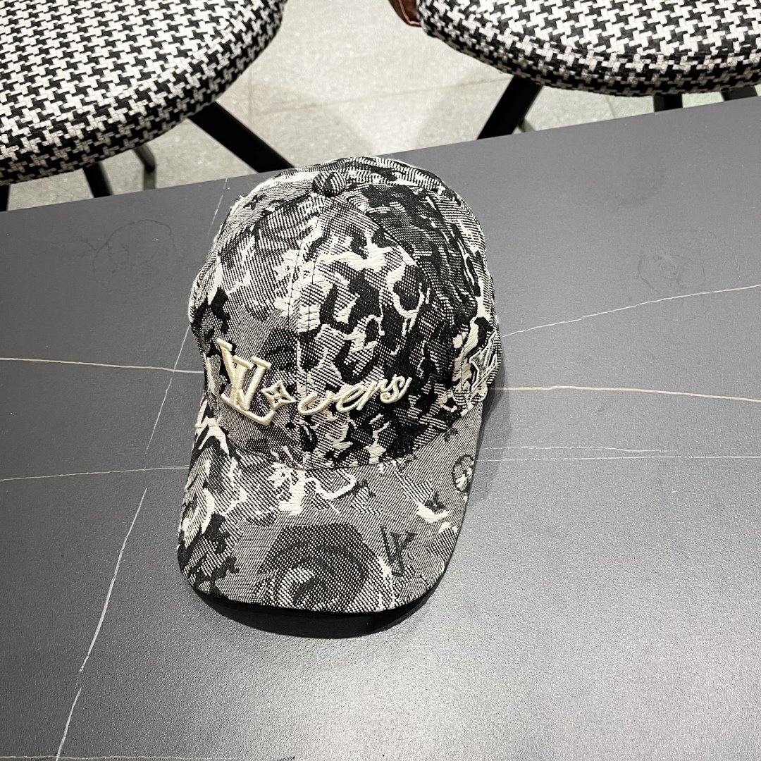 路易威登lv棒球帽 LouisVuitton😍25新款重工打造♥️高端大气，百搭款🤗男女通用！