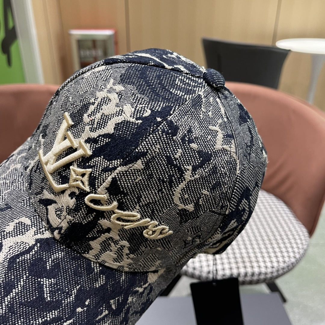 路易威登lv棒球帽 LouisVuitton😍25新款重工打造♥️高端大气，百搭款🤗男女通用！