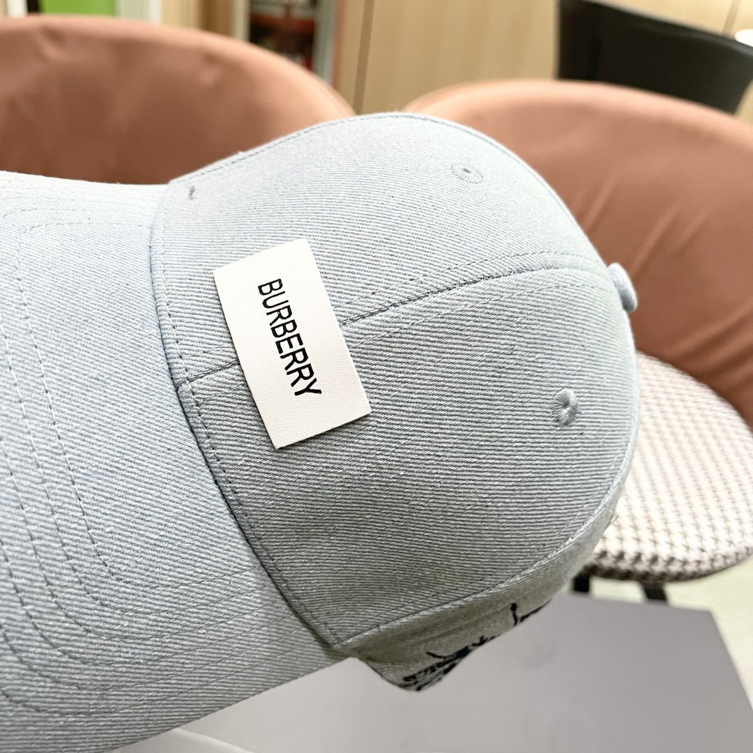 【巴宝莉BURBERRY】🌸官网同步上线🎊 韩版新款11原单品质 男女通用棒球帽 高版品质质量🔥🔥🔥

