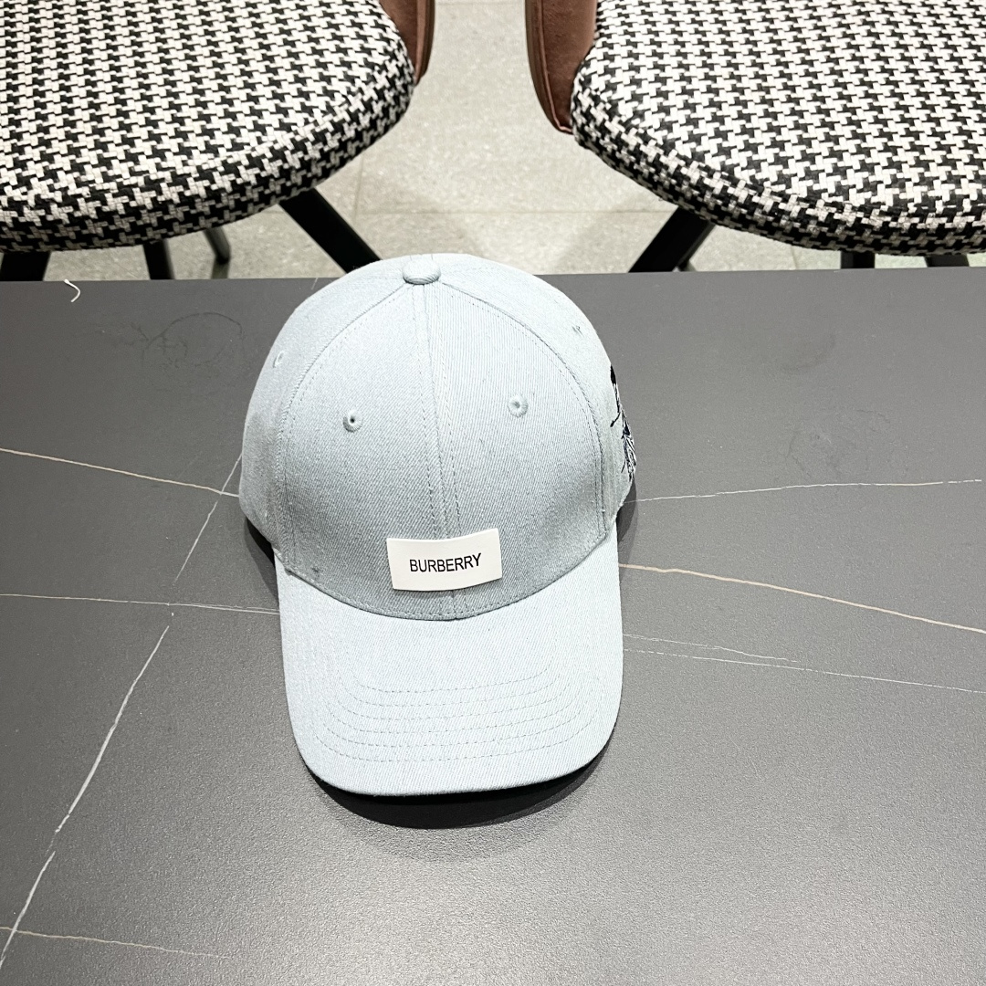【巴宝莉BURBERRY】🌸官网同步上线🎊 韩版新款11原单品质 男女通用棒球帽 高版品质质量🔥🔥🔥

