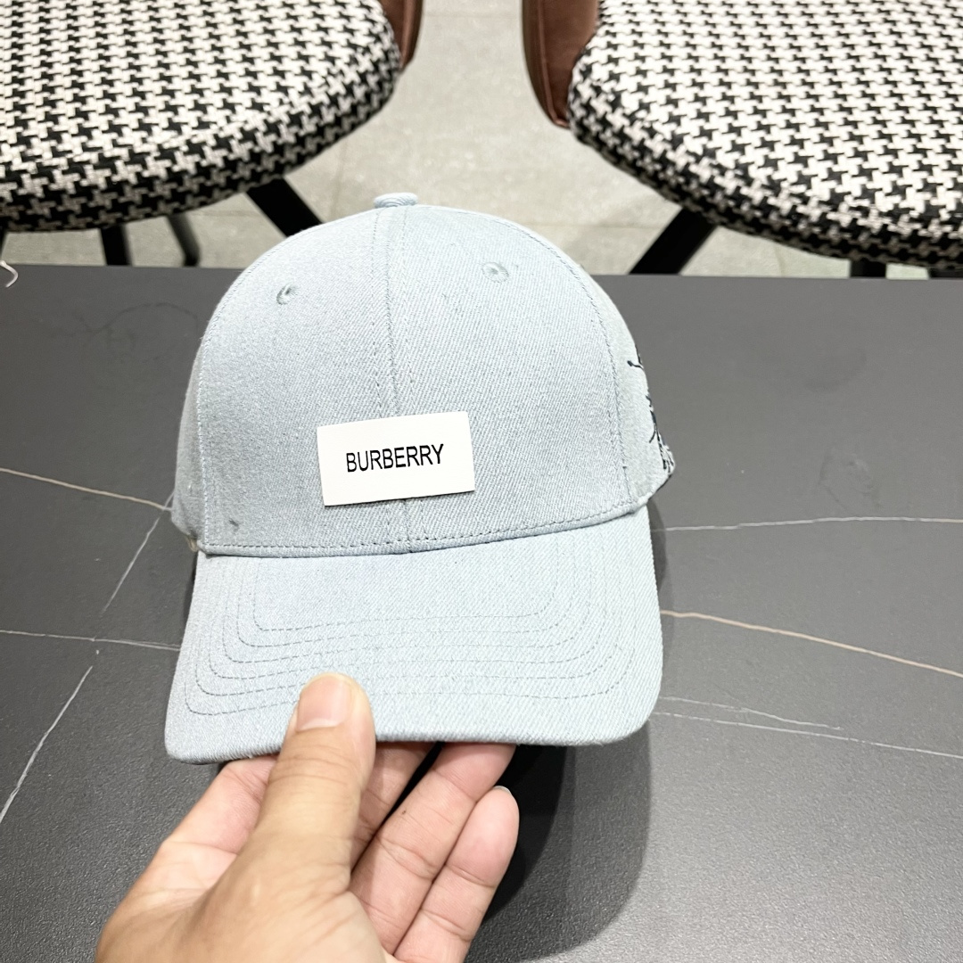 【巴宝莉BURBERRY】🌸官网同步上线🎊 韩版新款11原单品质 男女通用棒球帽 高版品质质量🔥🔥🔥

