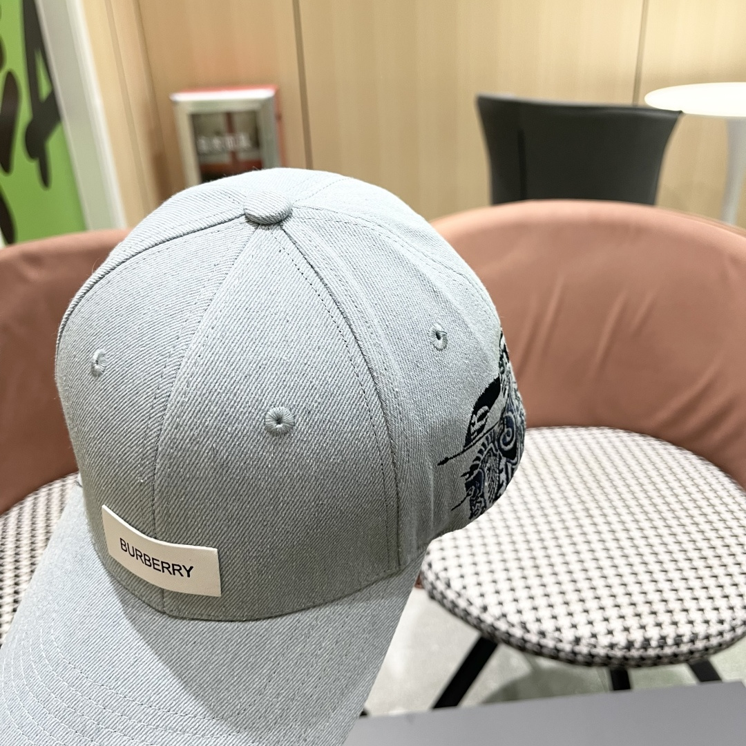【巴宝莉BURBERRY】🌸官网同步上线🎊 韩版新款11原单品质 男女通用棒球帽 高版品质质量🔥🔥🔥

