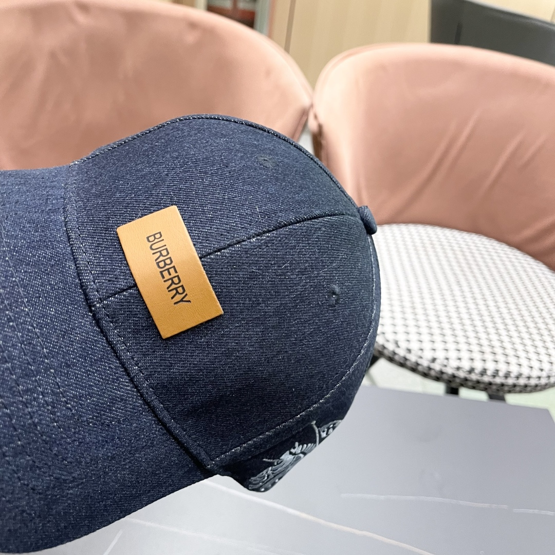 【巴宝莉BURBERRY】🌸官网同步上线🎊 韩版新款11原单品质 男女通用棒球帽 高版品质质量🔥🔥🔥

