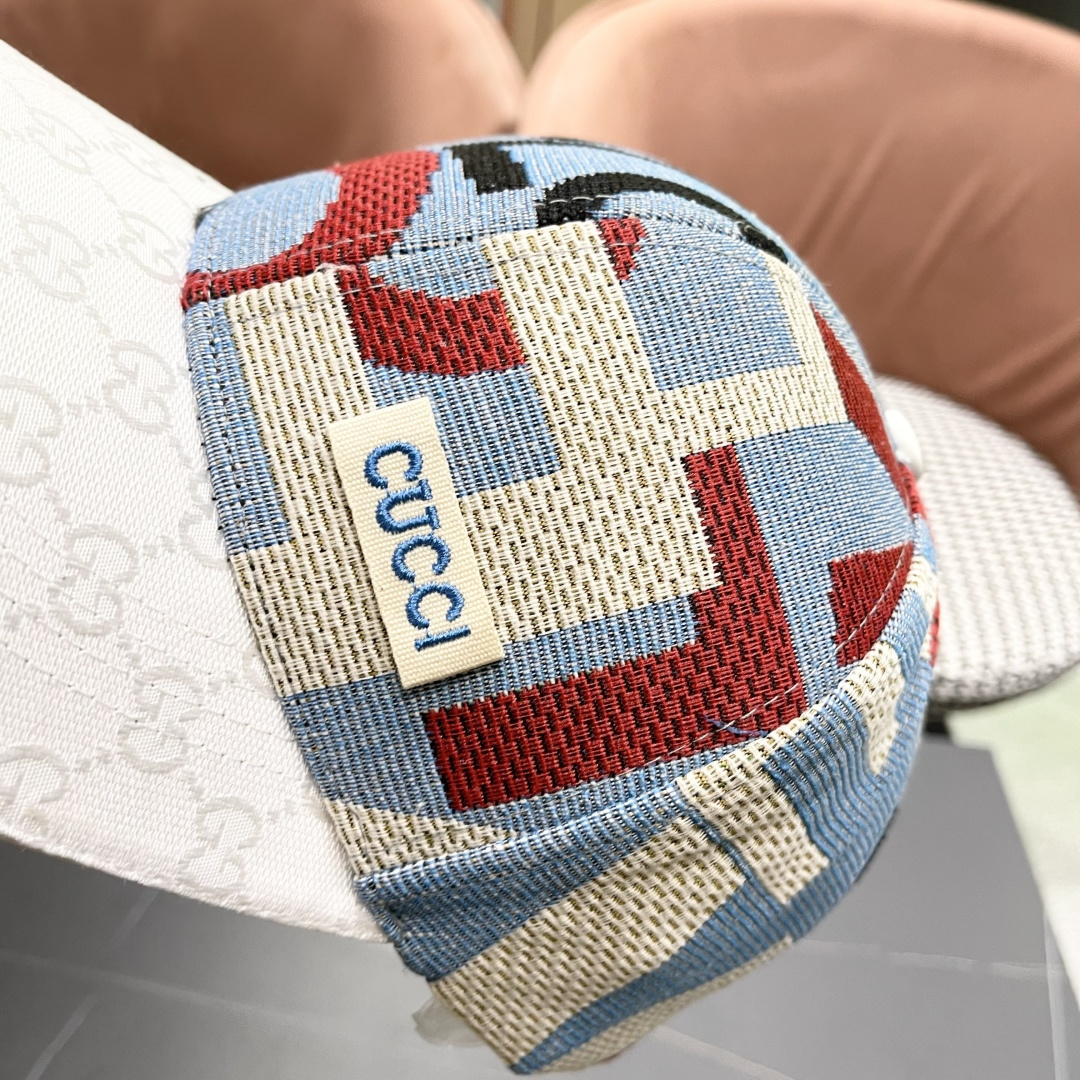  古奇棒球帽♥️GUCCI🧢官网新品，2025棒球帽，原单品质火爆来袭 🔥🎩 工艺非常精美 高档大气上档
