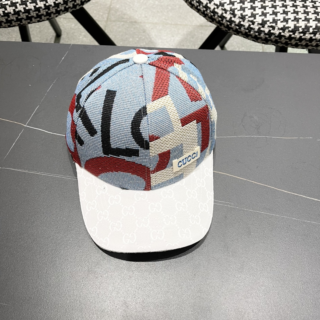 古奇棒球帽♥️GUCCI🧢官网新品，2025棒球帽，原单品质火爆来袭 🔥🎩 工艺非常精美 高档大气上档
