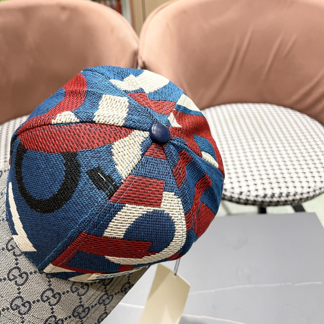  古奇棒球帽♥️GUCCI🧢官网新品，2025棒球帽，原单品质火爆来袭 🔥🎩 工艺非常精美 高档大气上档