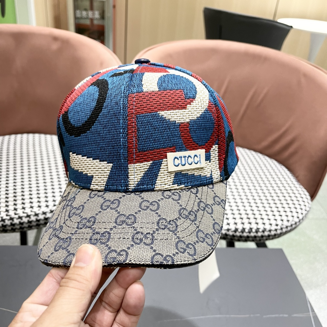  古奇棒球帽♥️GUCCI🧢官网新品，2025棒球帽，原单品质火爆来袭 🔥🎩 工艺非常精美 高档大气上档