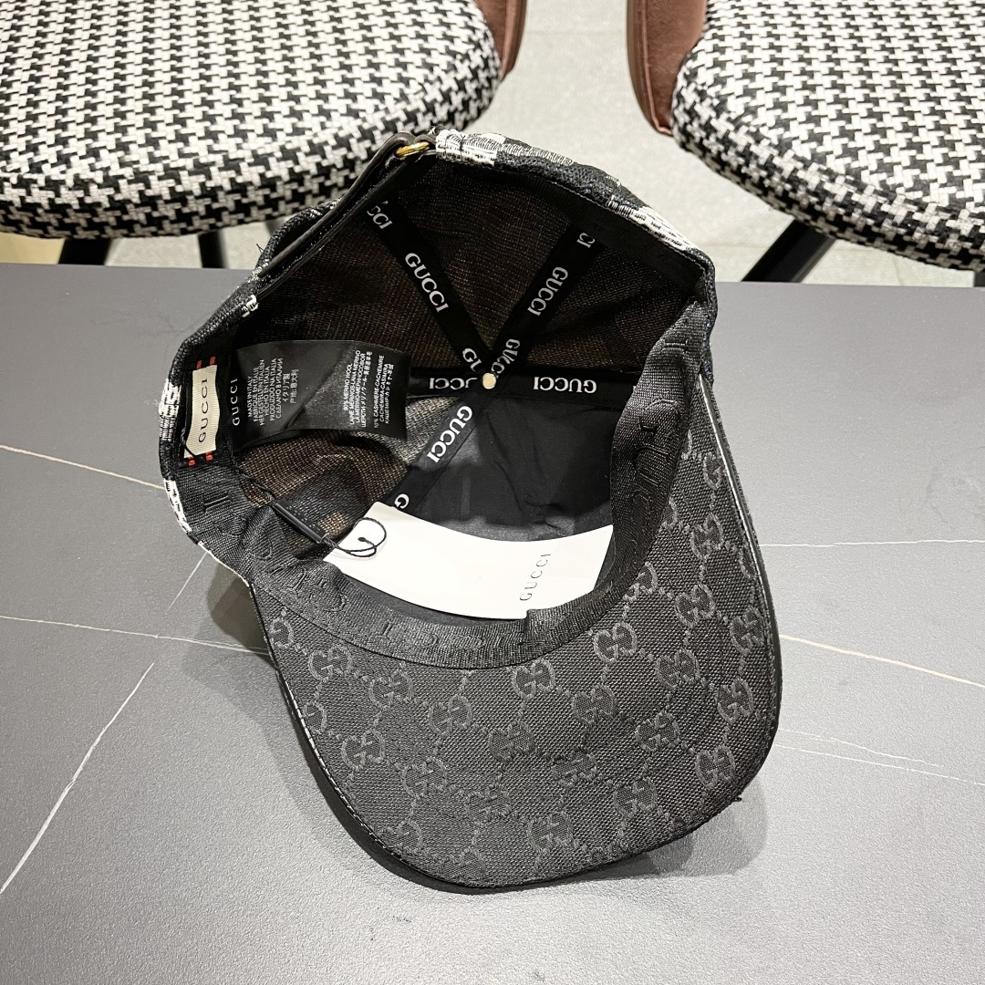  古奇棒球帽♥️GUCCI🧢官网新品，2025棒球帽，原单品质火爆来袭 🔥🎩 工艺非常精美 高档大气上档