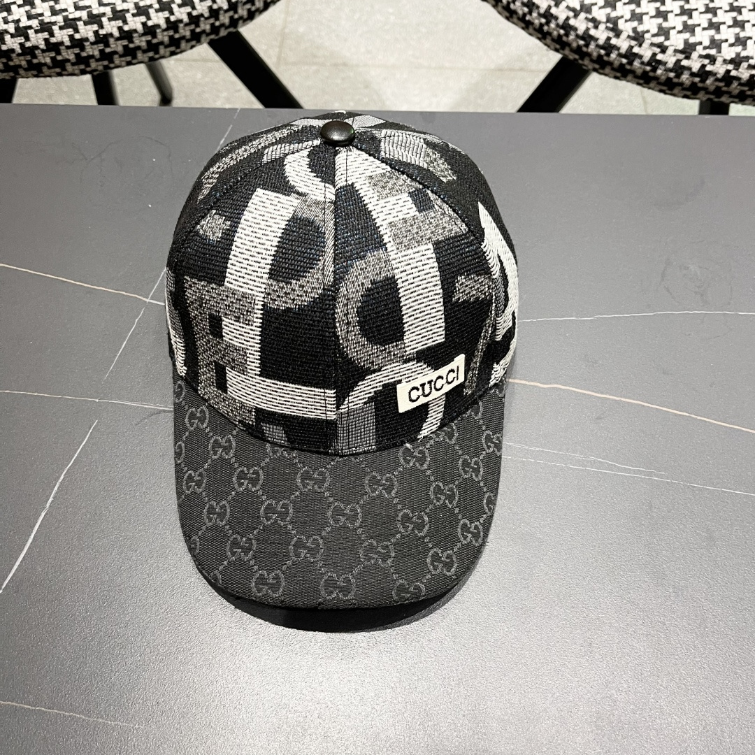  古奇棒球帽♥️GUCCI🧢官网新品，2025棒球帽，原单品质火爆来袭 🔥🎩 工艺非常精美 高档大气上档