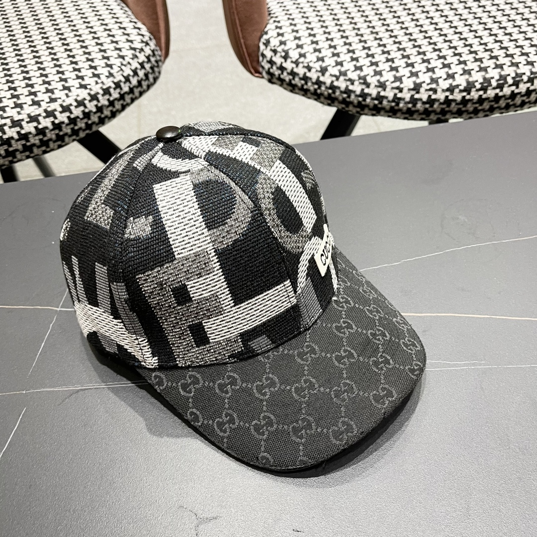  古奇棒球帽♥️GUCCI🧢官网新品，2025棒球帽，原单品质火爆来袭 🔥🎩 工艺非常精美 高档大气上档