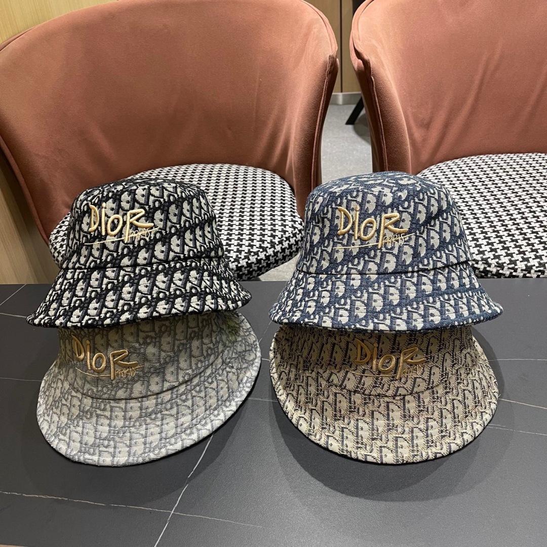  Dior(迪奥)新款2025原单渔夫帽， 精致純也格调很有感觉，专柜断货热门，质量超赞