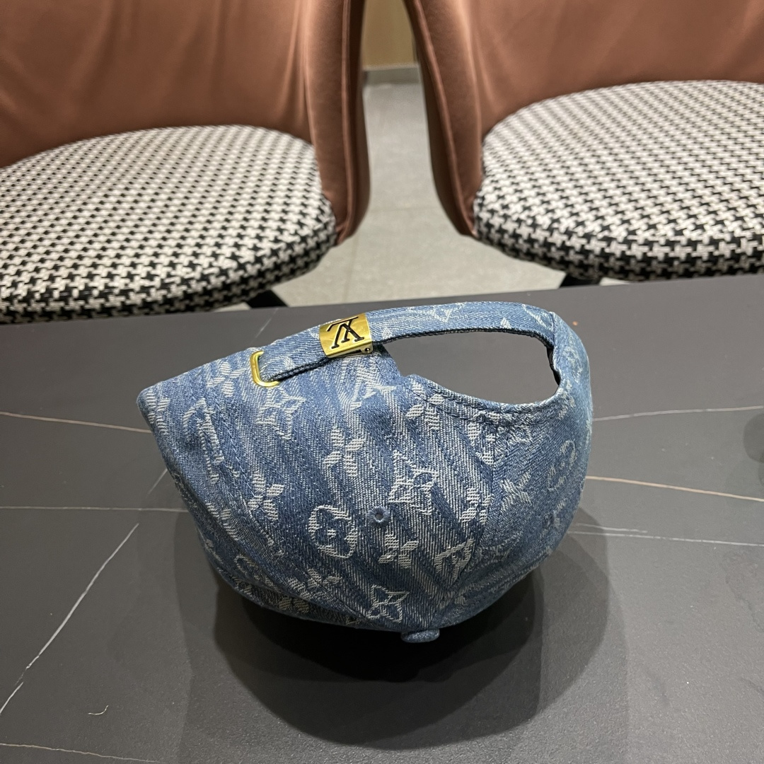 🧢路易威登原单牛仔棒球帽 LouisVuitton😍新款LV棒球帽，男女通用！跑量！
