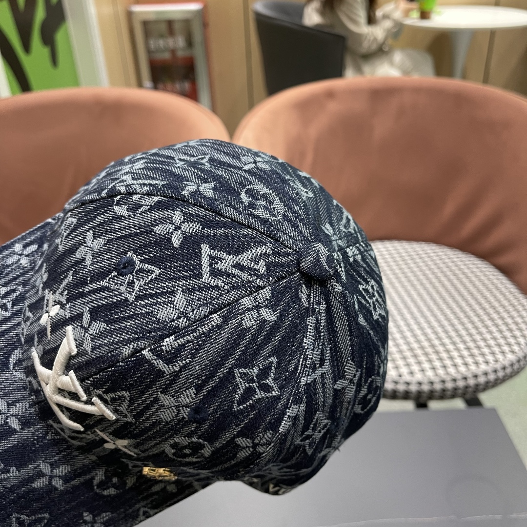 🧢路易威登原单牛仔棒球帽 LouisVuitton😍新款LV棒球帽，男女通用！跑量！