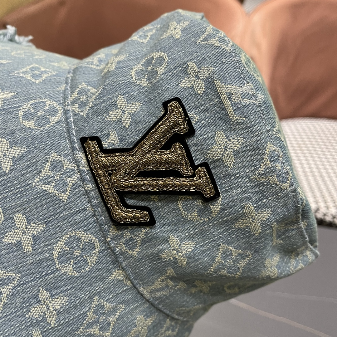  LV路易威登原单牛仔渔夫帽  轻盈透气。完美版型，独家实物拍摄，男女适用