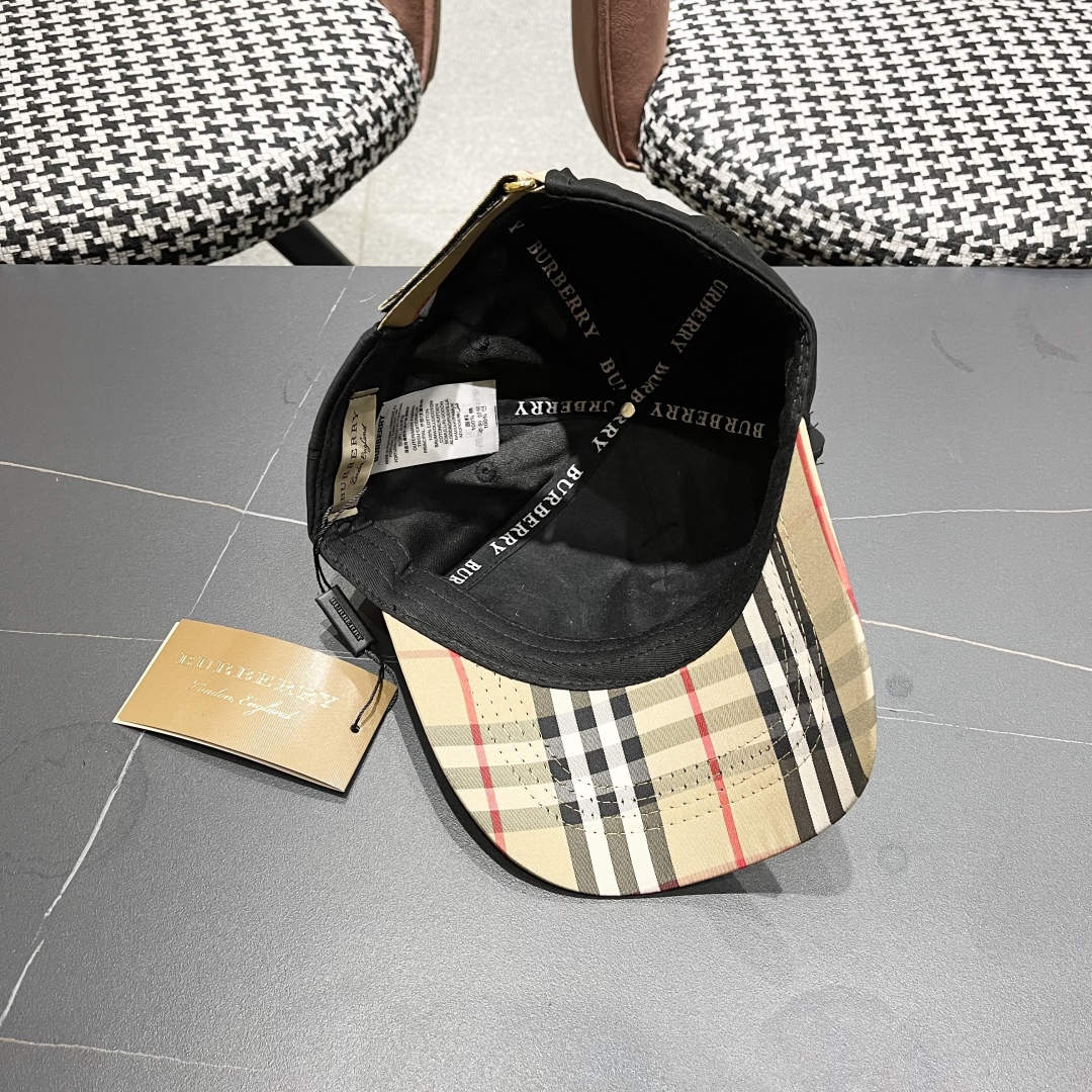 Burberry Baseball Cap, Cotton-linen Fabric, Adjustable Strap, Unisex Design 11 cmp i1748183265514 3568 0 9