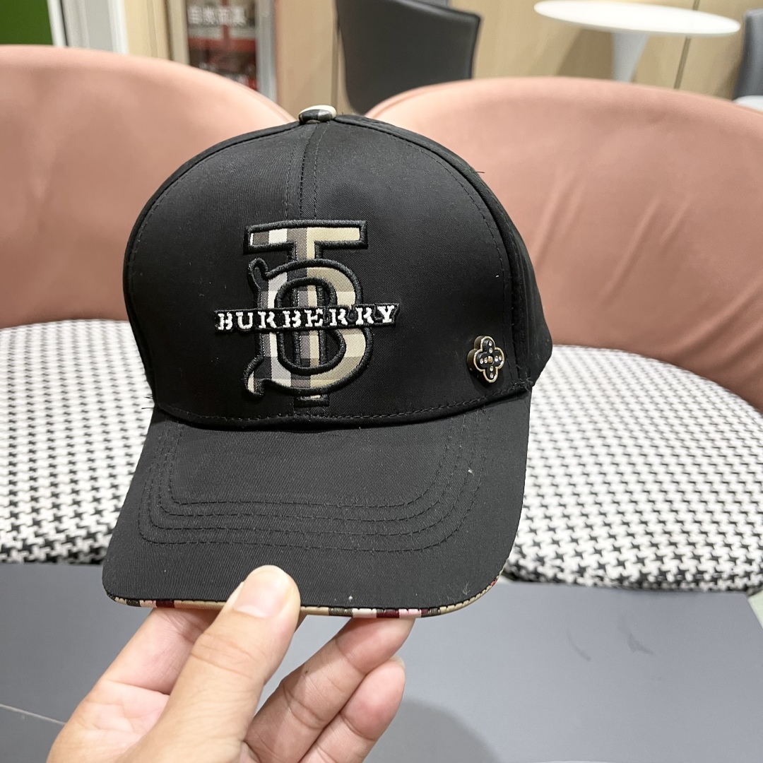 Burberry Baseball Cap, Cotton-linen Fabric, Adjustable Strap, Unisex Design 8 cmp i1748183268752 8454 0 6