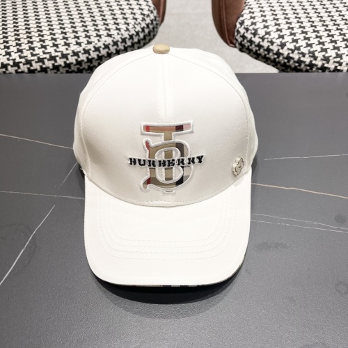 Burberry Cotton-Linen Baseball Cap | Unisex British Style Hat