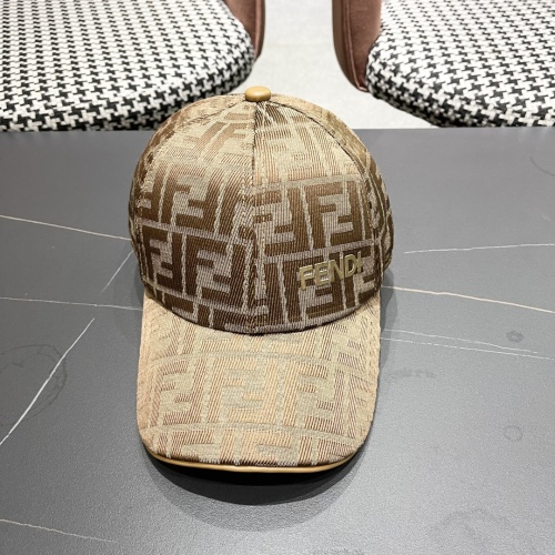 Fendi FF Jacquard Baseball Cap, Adjustable Strap, Luxury Designer Headwear 1 Fendi FF Jacquard Baseball Cap, Adjustable Strap, Luxury Designer Headwear