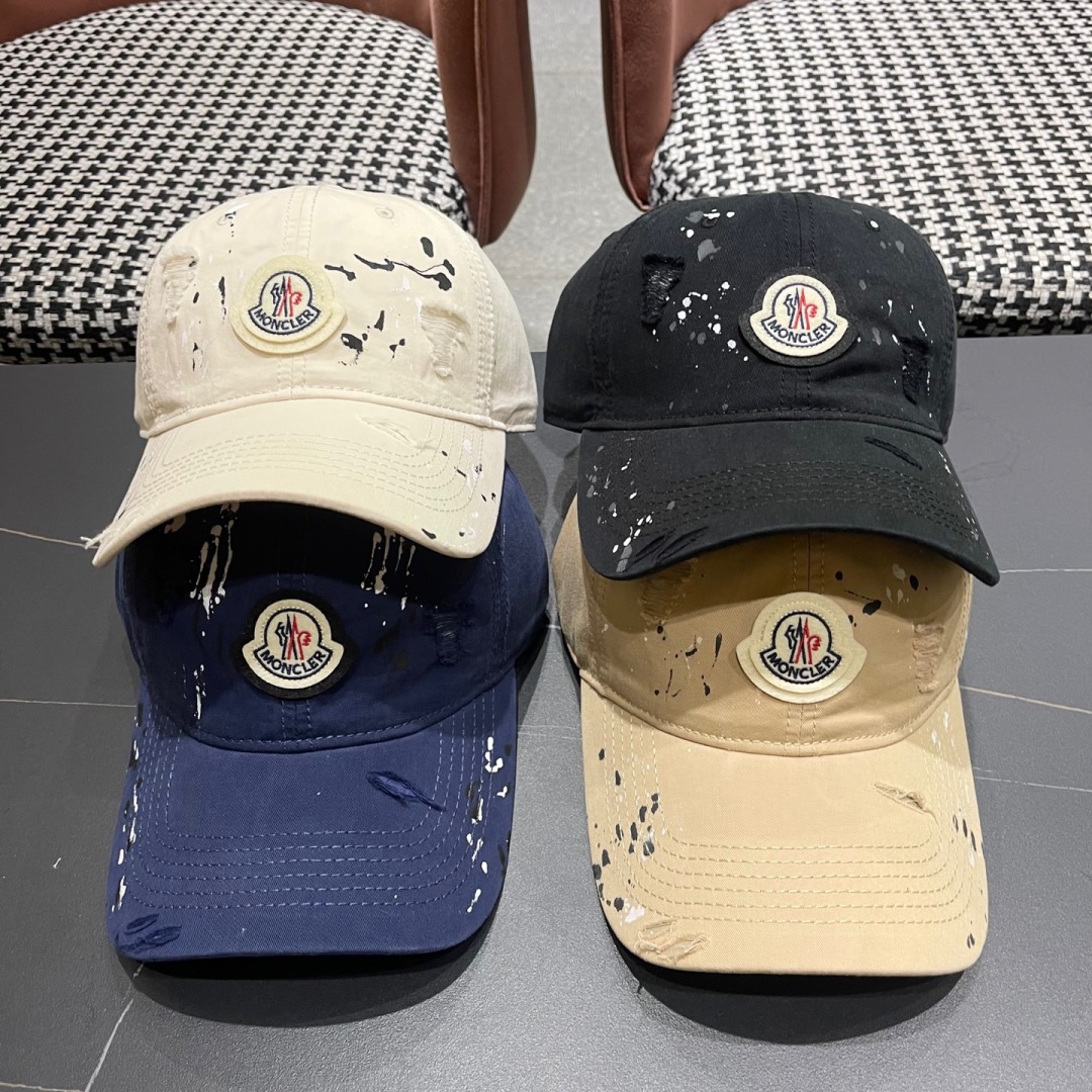  蒙口Moncler🆕2025春款新款个性棒球帽，高品质透气性巨佳，四季佩戴款
高颜值时尚单品！
男女同