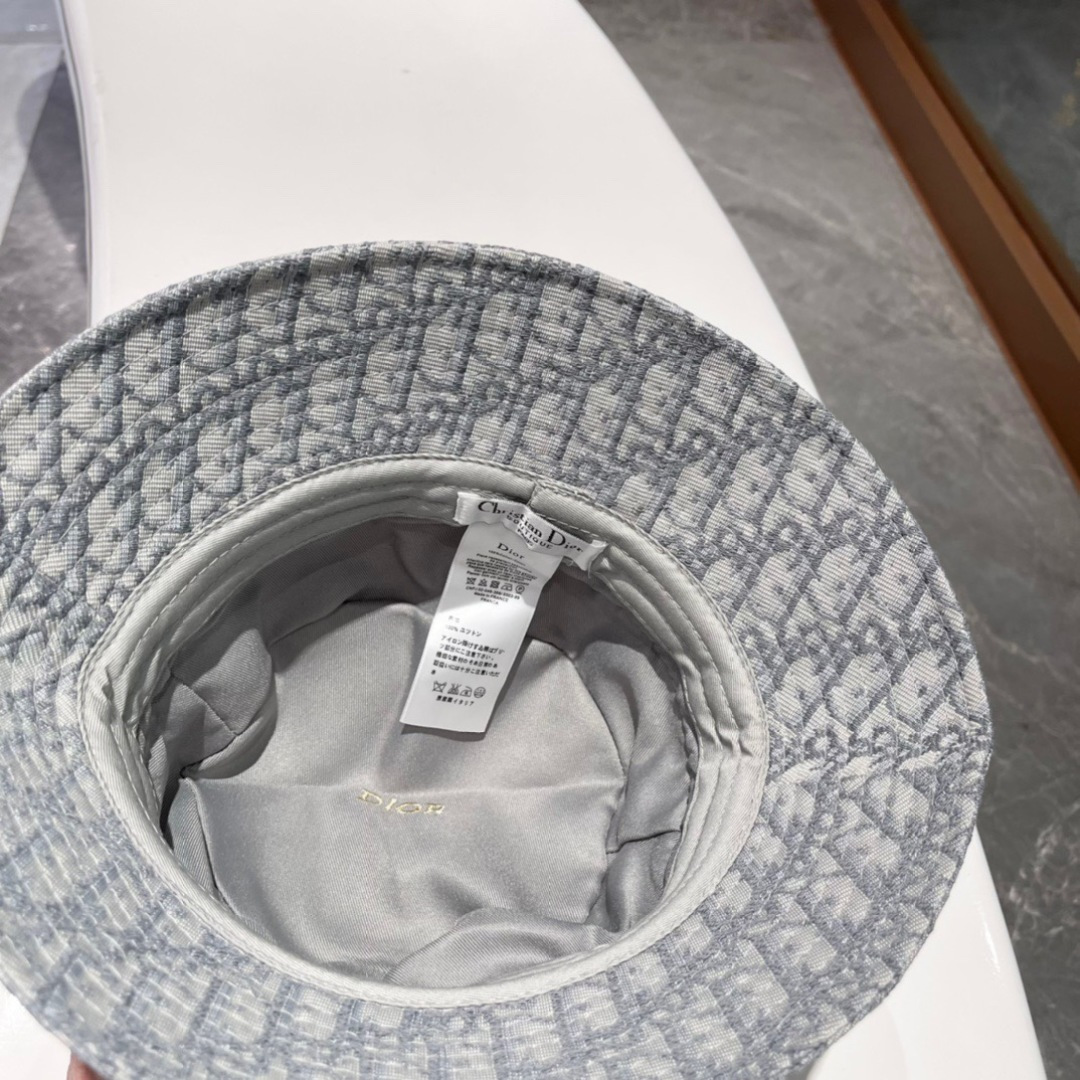  🔳迪奥Dior-新款发布 高版本老花D家渔夫帽 水洗标吊牌齐全 超级爆款 时尚