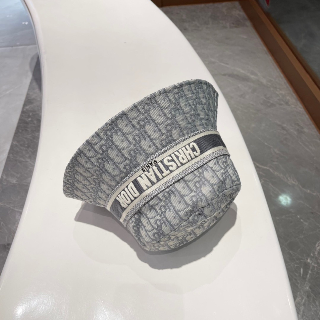  🔳迪奥Dior-新款发布 高版本老花D家渔夫帽 水洗标吊牌齐全 超级爆款 时尚