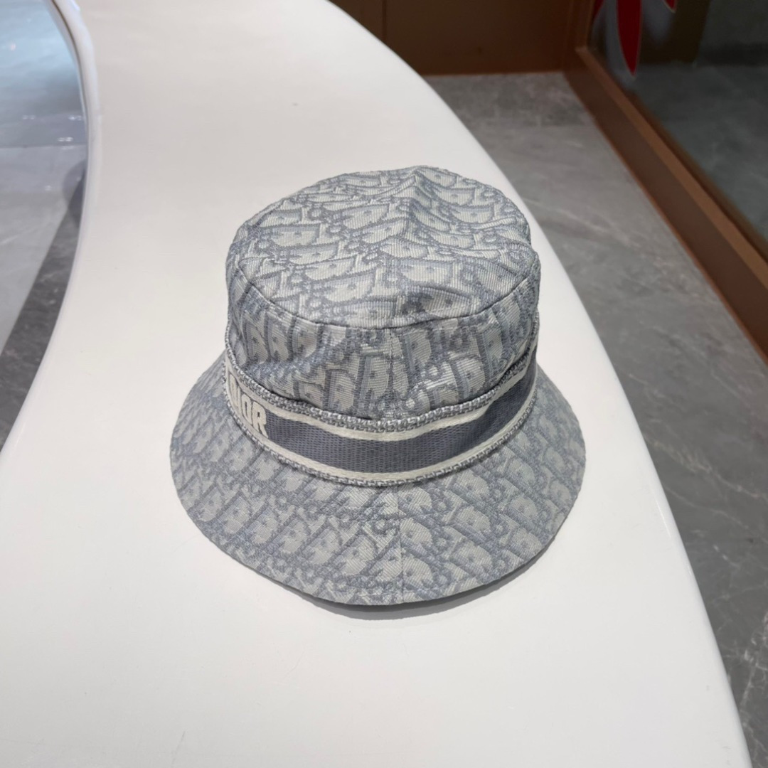  🔳迪奥Dior-新款发布 高版本老花D家渔夫帽 水洗标吊牌齐全 超级爆款 时尚