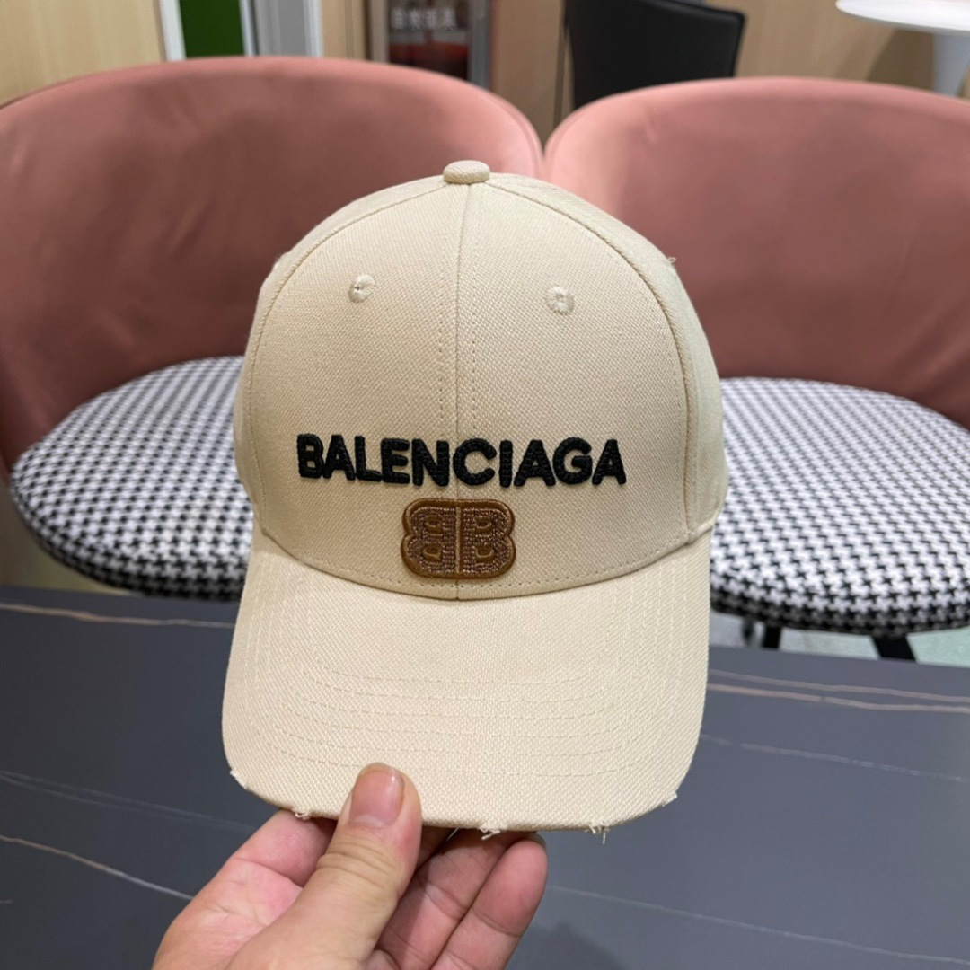  Balenciaga 巴黎世家2025新款棒球帽简约时尚超级无敌好看的帽子！