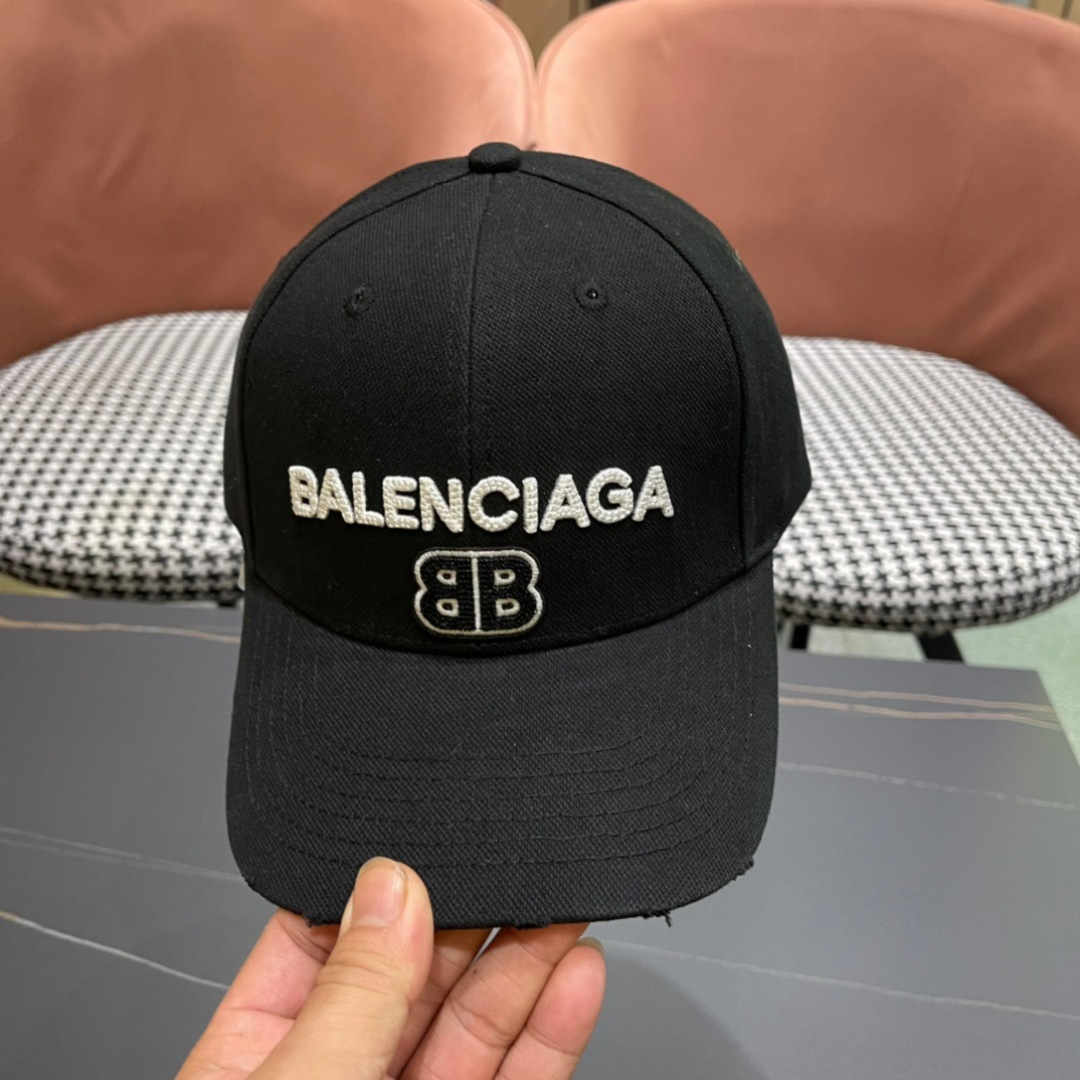  Balenciaga 巴黎世家2025新款棒球帽简约时尚超级无敌好看的帽子！