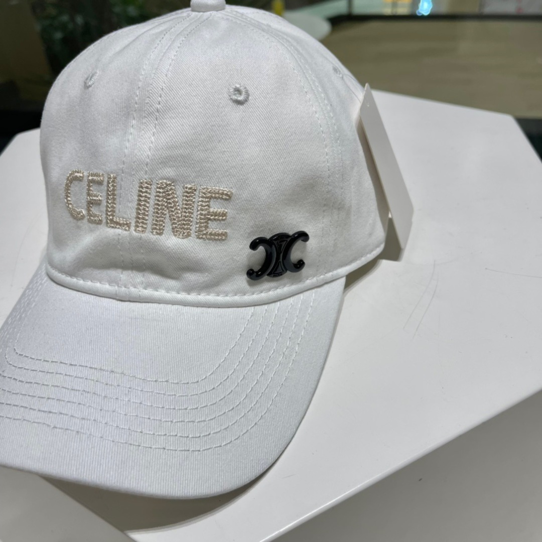 【CELINE赛琳】春夏款新款简约棒球帽，新款出货，大牌款超好搭配，赶紧入手！