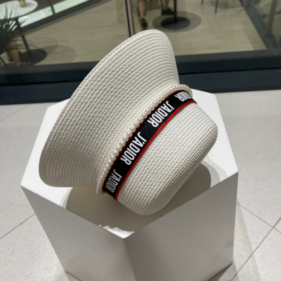  Dior迪奥新款草帽，名媛风礼帽，头围59cm