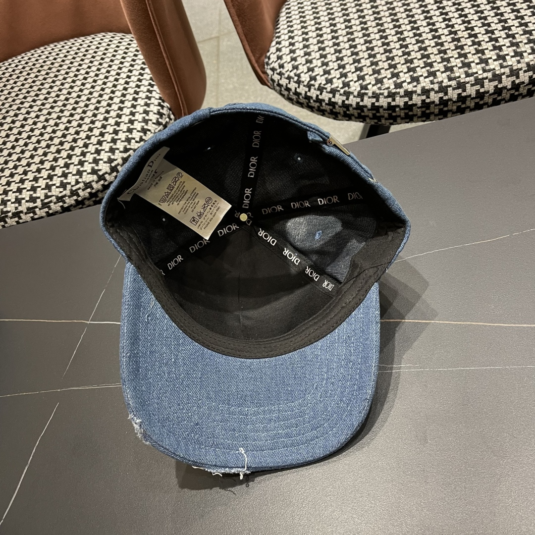  【DIOR迪奥】2025新款专柜同步刺绣简约棒球帽，爆款，大牌同步，超好搭配，出货！