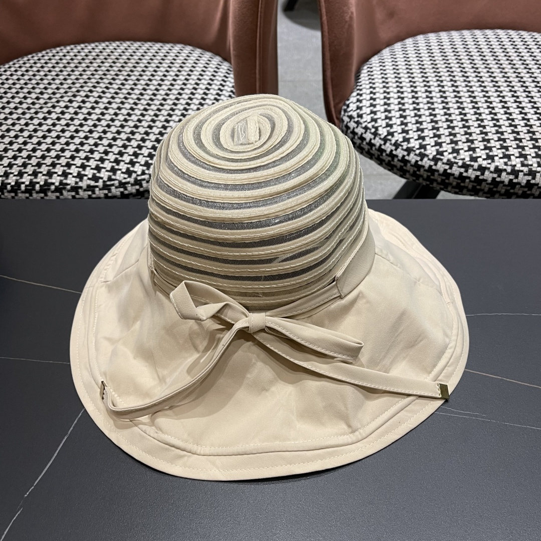  【CHANEL香奈儿】2025新款帽子女夏大帽檐遮阳帽户外可折叠太阳帽时尚防
晒沙滩帽透气凉帽潮
