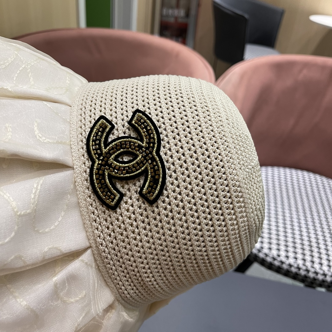 【CHANEL香奈儿】2025新款大沿防晒防紫外线渔夫帽女春
夏百搭出游防晒帽