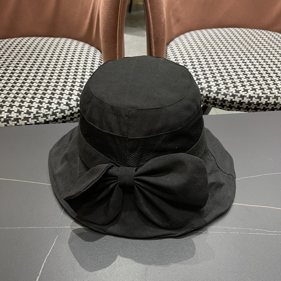  Moncler蒙口 日系网纱防晒渔夫帽显脸小2025夏季新款
户外出游遮阳帽大檐太阳帽