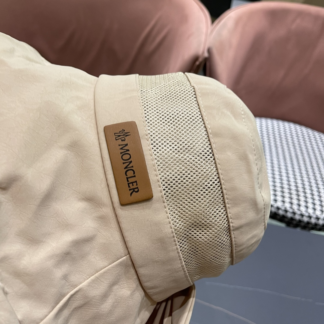  Moncler蒙口 日系网纱防晒渔夫帽显脸小2025夏季新款
户外出游遮阳帽大檐太阳帽