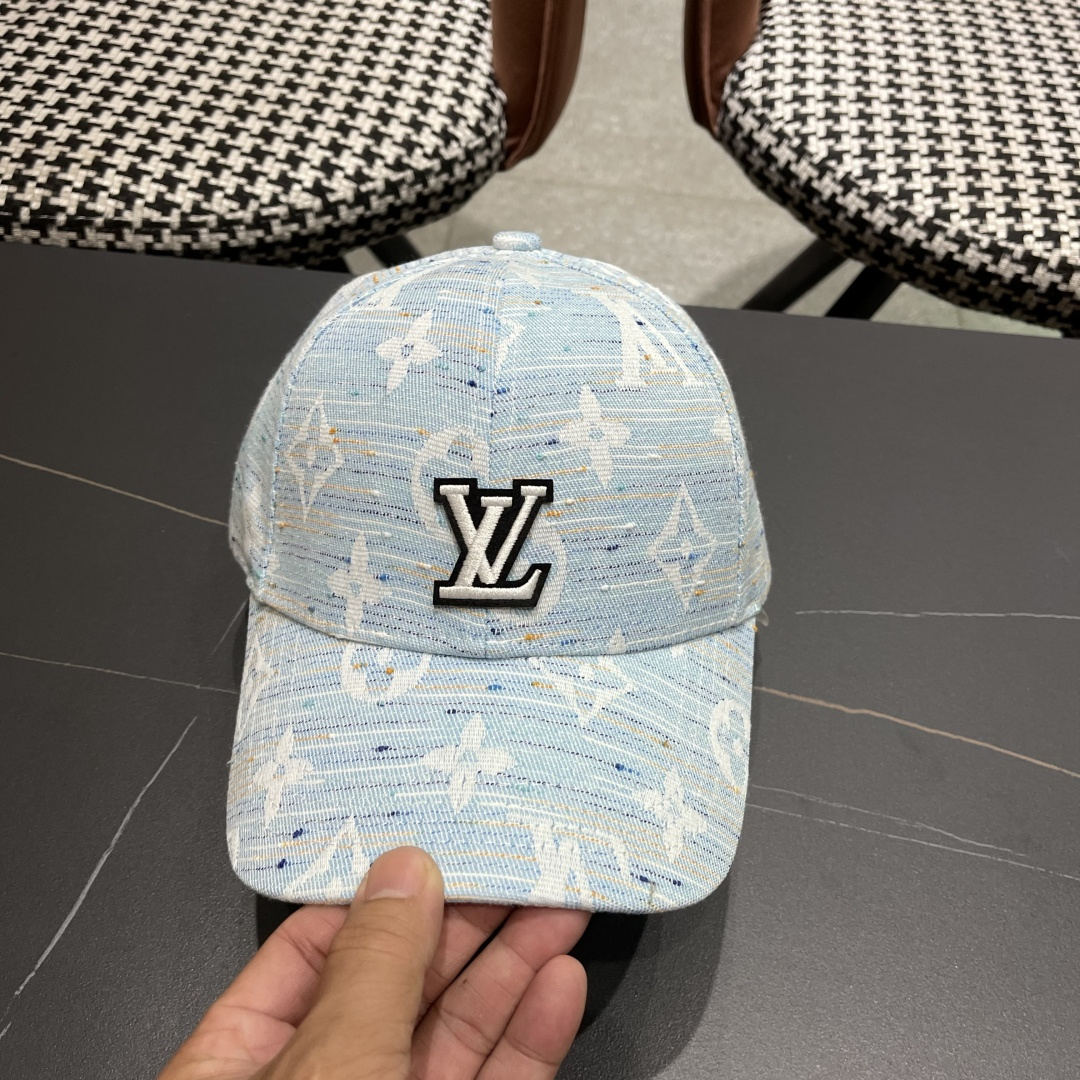  Lv 路易威登2025新款棒球帽子女潮流复吉加深大头围显脸四季
通用遮阳鸭舌帽男