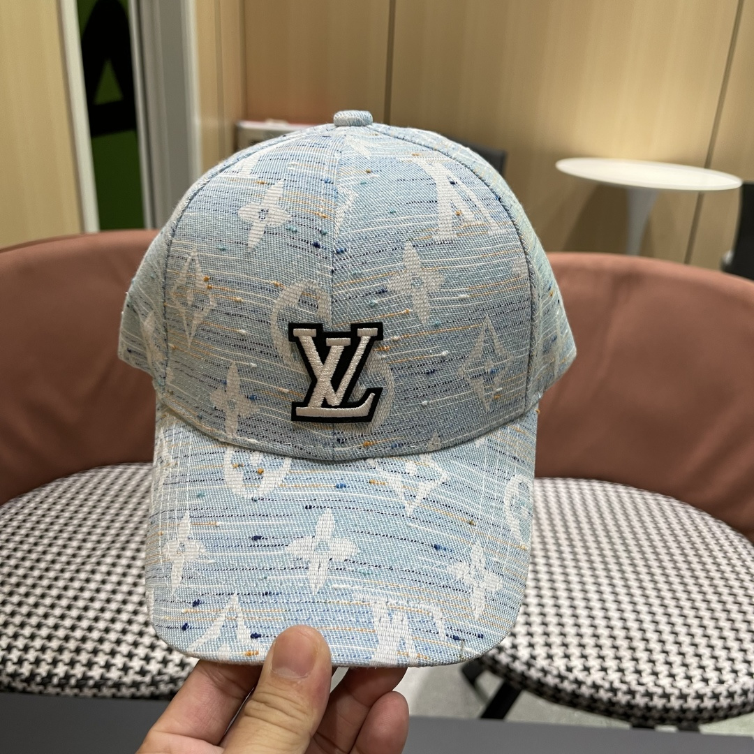  Lv 路易威登2025新款棒球帽子女潮流复吉加深大头围显脸四季
通用遮阳鸭舌帽男