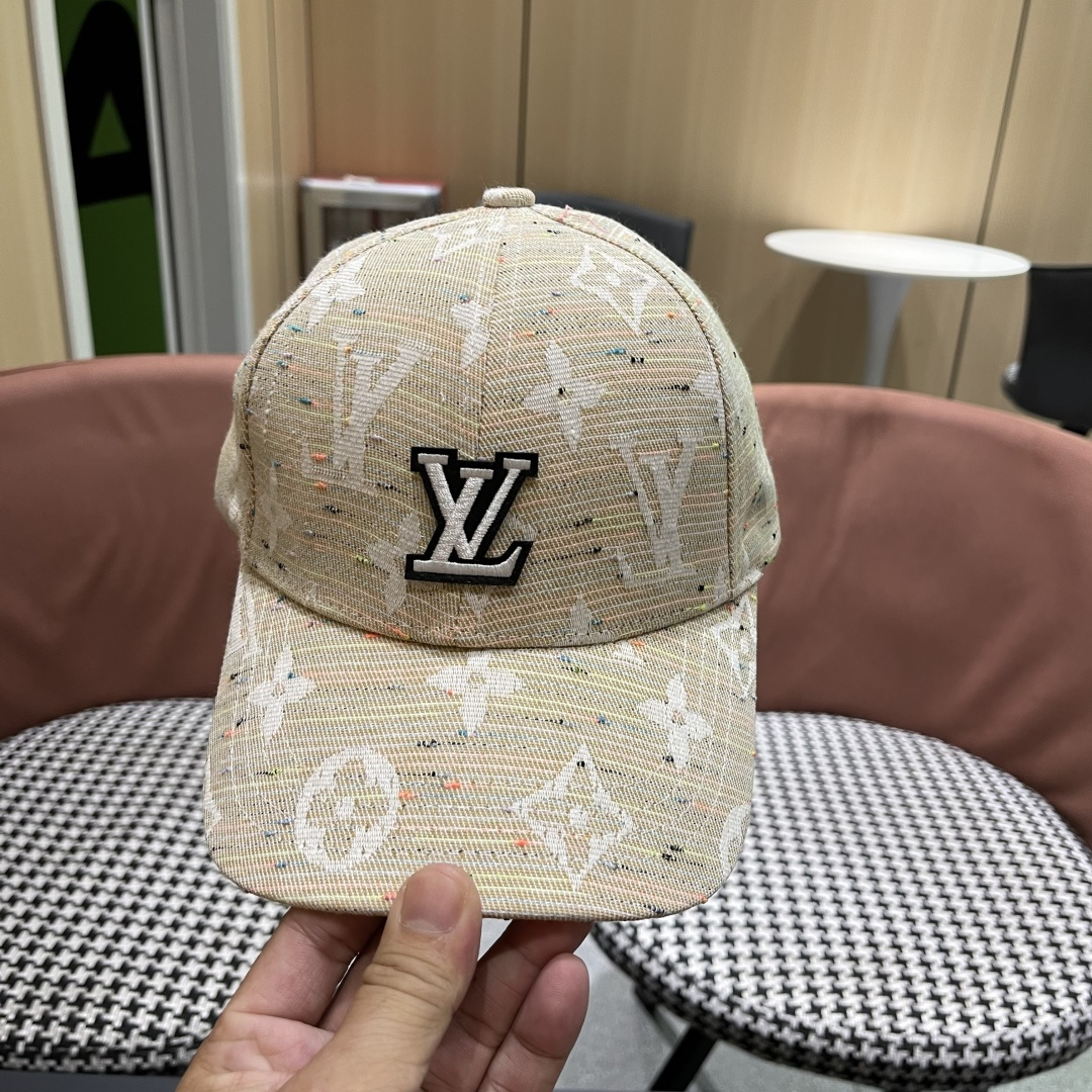  Lv 路易威登2025新款棒球帽子女潮流复吉加深大头围显脸四季
通用遮阳鸭舌帽男