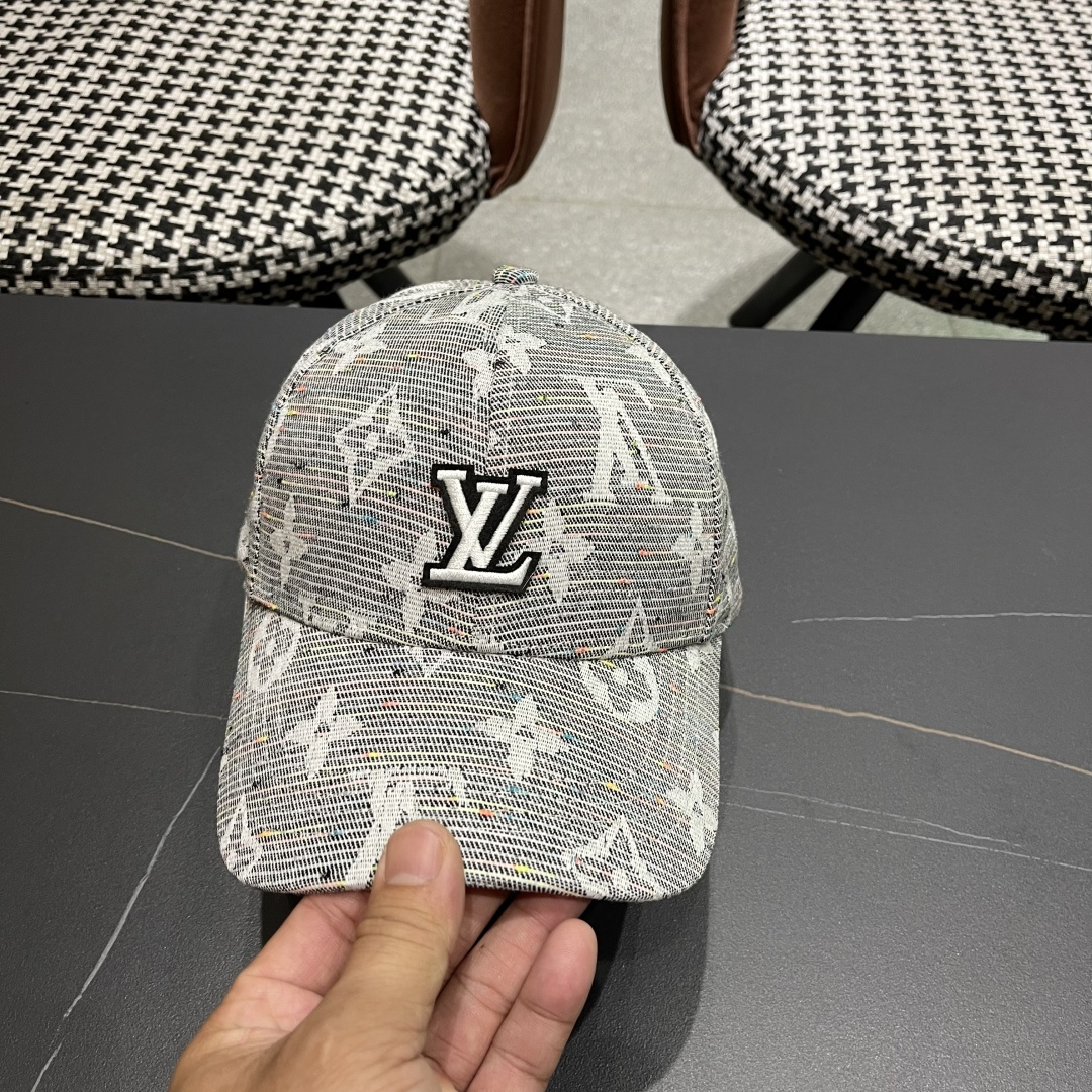  Lv 路易威登2025新款棒球帽子女潮流复吉加深大头围显脸四季
通用遮阳鸭舌帽男