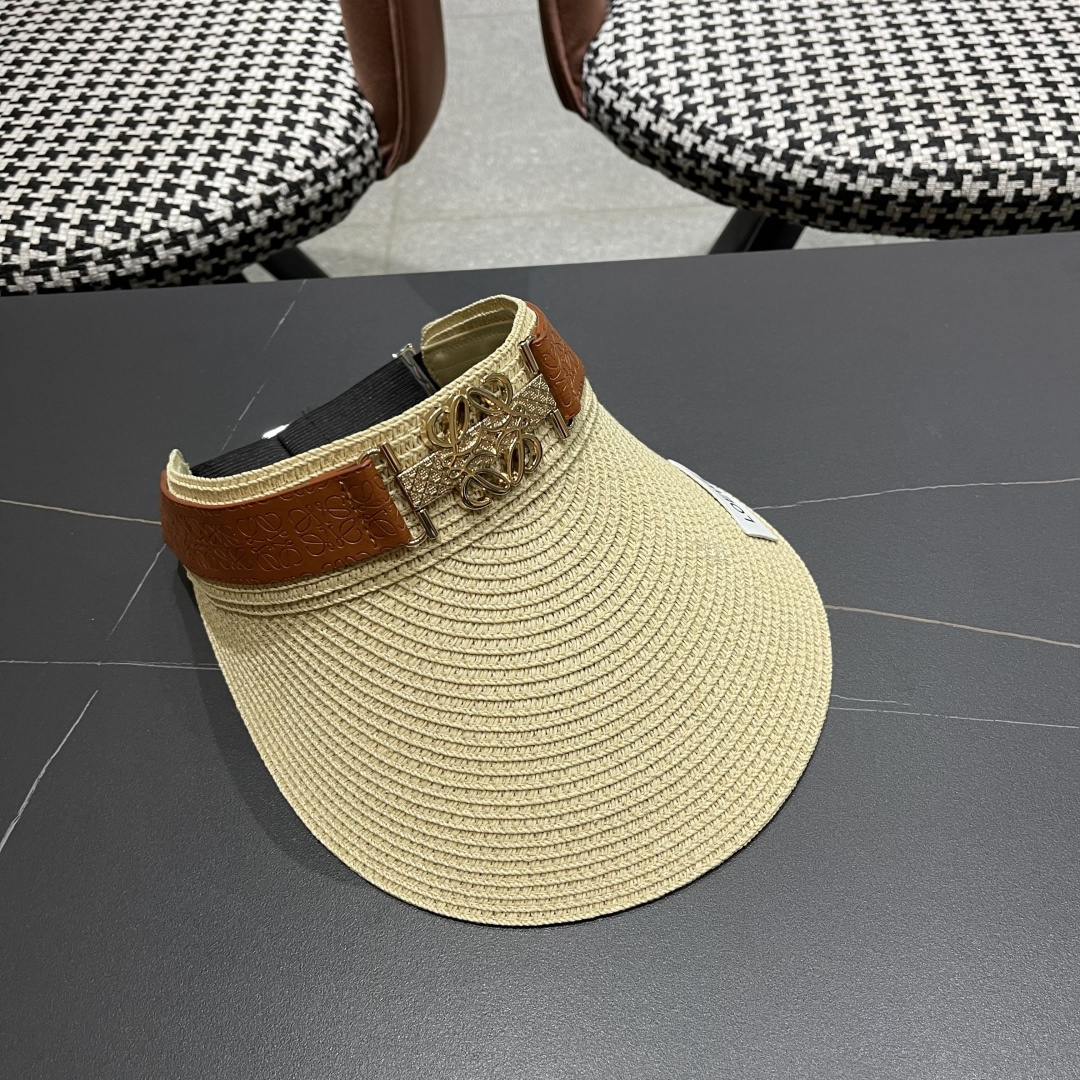  【LOEWE罗意威】2025新款男女款大牌遮阳帽空顶帽，🔆遮阳百搭～休闲出街神器