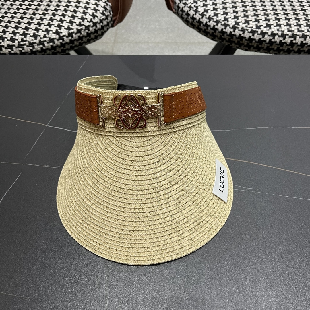  【LOEWE罗意威】2025新款男女款大牌遮阳帽空顶帽，🔆遮阳百搭～休闲出街神器