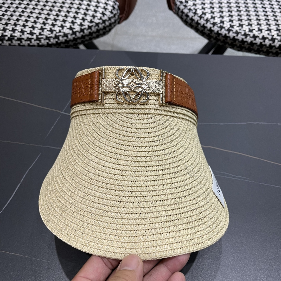  【LOEWE罗意威】2025新款男女款大牌遮阳帽空顶帽，🔆遮阳百搭～休闲出街神器