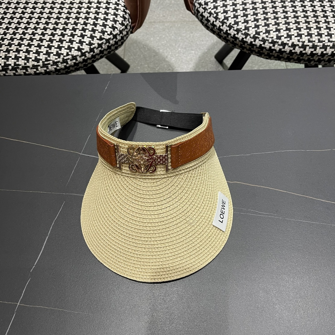  【LOEWE罗意威】2025新款男女款大牌遮阳帽空顶帽，🔆遮阳百搭～休闲出街神器