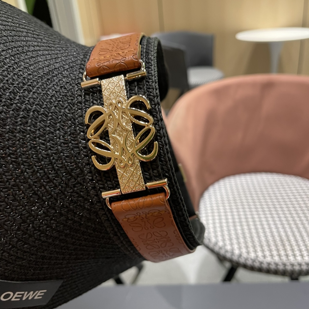  【LOEWE罗意威】2025新款男女款大牌遮阳帽空顶帽，🔆遮阳百搭～休闲出街神器